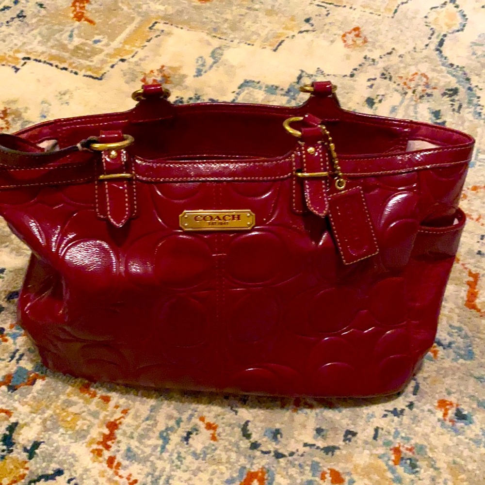 Coach shoulder purse